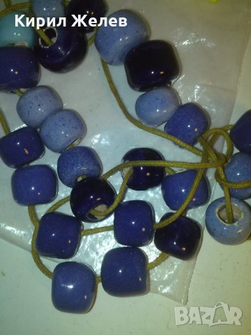 СИН ГЕРДАН ГЛИНА ХЕНД МЕЙД КЕРАМИКА 77551, снимка 5 - Колиета, медальони, синджири - 29755456