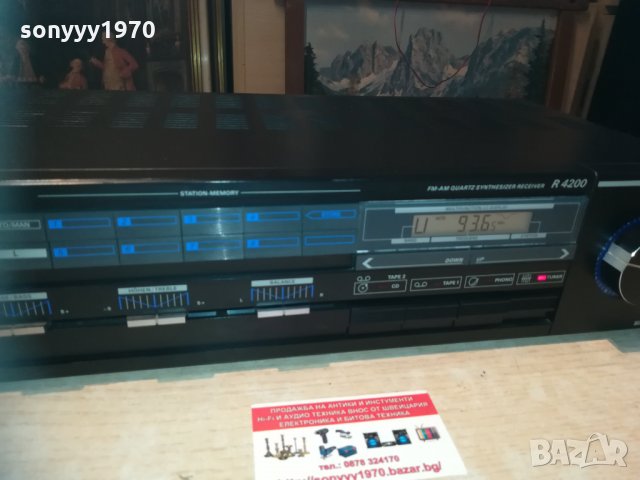 grundig r4200-stereo receiver 2901211713&, снимка 4 - Ресийвъри, усилватели, смесителни пултове - 31602741