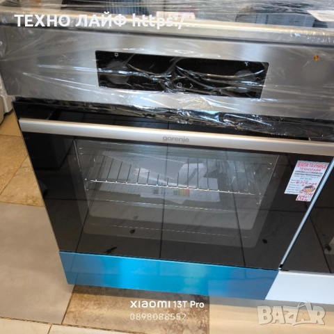 Готварска печка с индукционни котлони GORENJE GEIT6C60XPG, 71 л., снимка 8 - Печки, фурни - 51596016