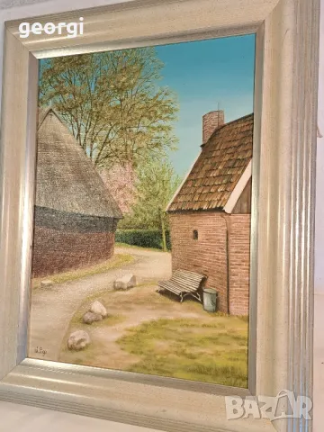 авторска картина маслени бои върху платно   24/3, снимка 6 - Картини - 49488345