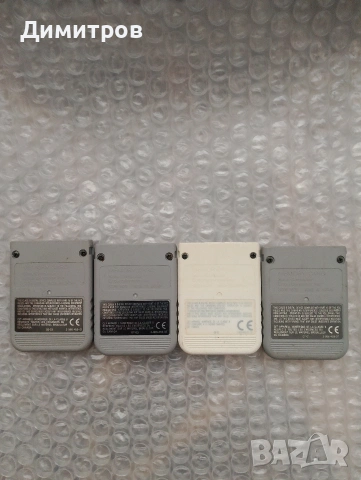 Оригинални мемори карти за Playstation 1/Playstation 2 , снимка 3 - Игри за PlayStation - 49518231