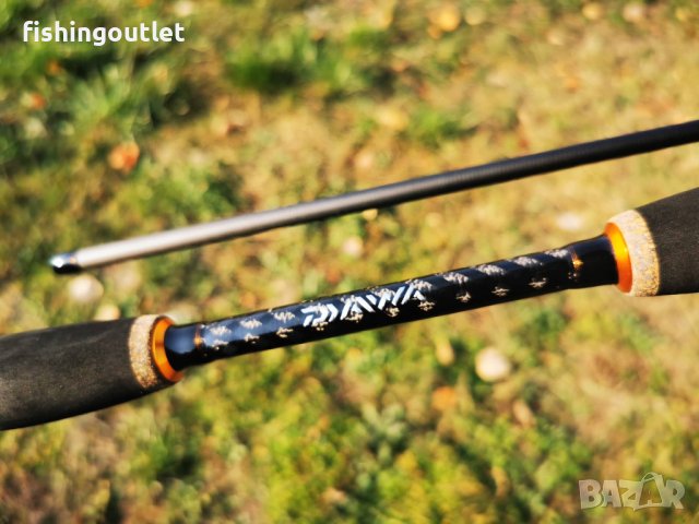 Лайт спининг въдица Daiwa Exceler 2.10mt, акция 2-10гр, снимка 3 - Въдици - 38603827