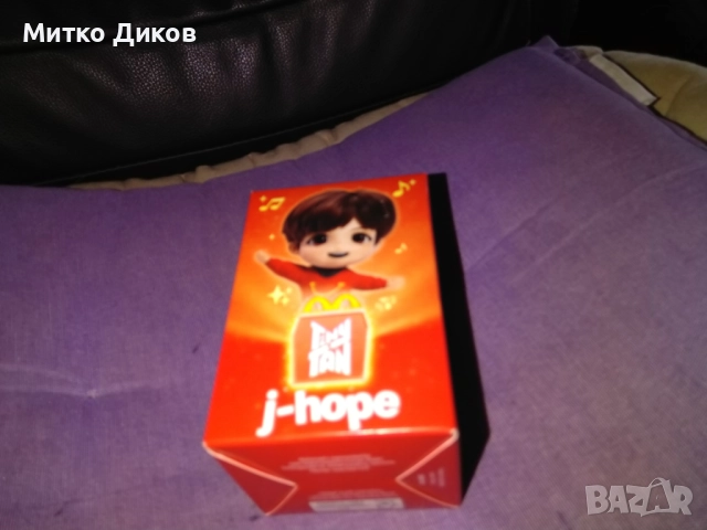 играчка TinyTAN на J-hope от Happy Meal на McDonald's. нова, снимка 3 - Други - 52902350