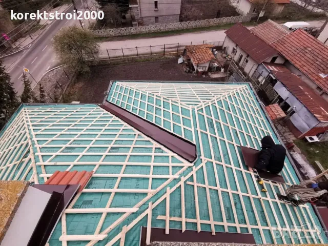 Ремонт на покриви Изграждане на дървени навеси Декинг настилки за веранди тераси басейни джакузита., снимка 6 - Ремонти на къщи - 45373941