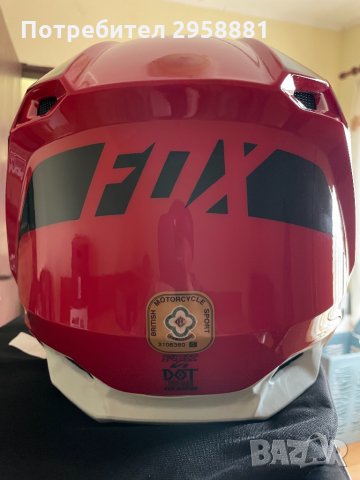 Каска Fox V1 Motocross  размер XXL 63-64см, снимка 3 - Други спортове - 31865871