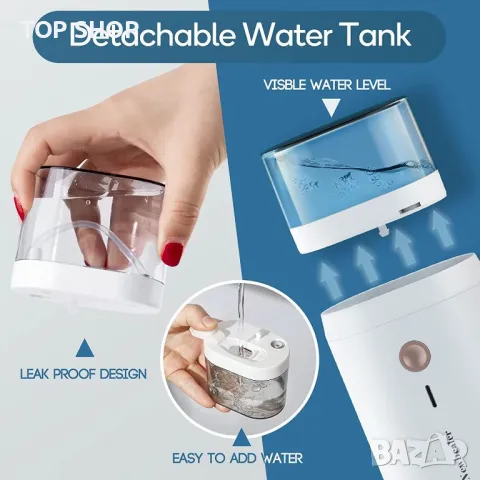 Преносима ютия Уред за пара Newbealer за дрехи ръчен хоризонтално вертикално гладене ютии, снимка 11 - Ютии - 49049732