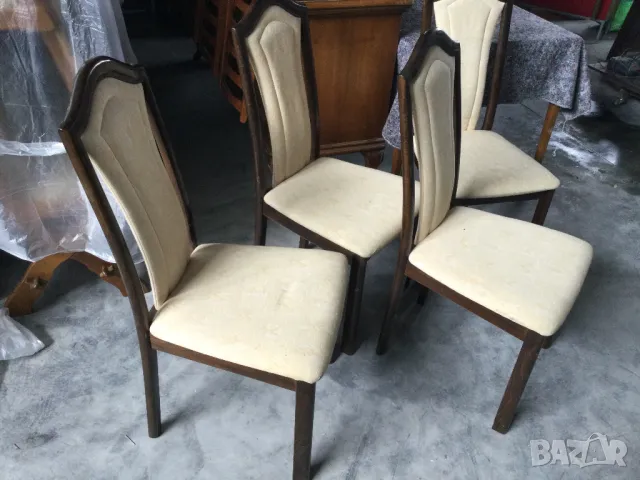 Стари 4 стола на фирмата Lübke, снимка 2 - Антикварни и старинни предмети - 49774901