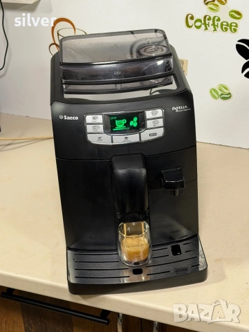 Кафемашина кафе автомат Saeco INTELİA one с гаранция, снимка 4 - Кафемашини - 53170972