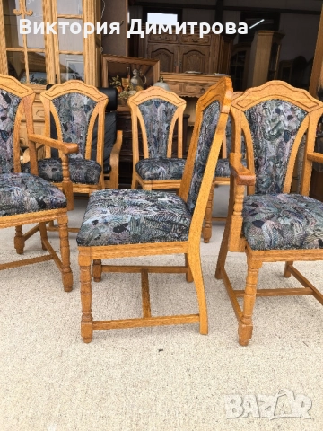 Комплект от 6 трапезни стола , снимка 9 - Столове - 52203886