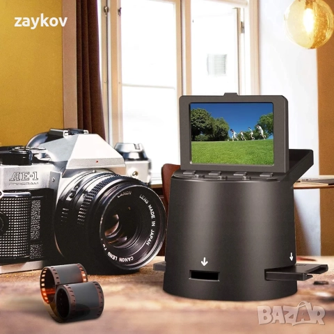 DIGITNOW скенер за филми и диапозитиви с 22MP, конвертира 35 мм, 126, 110, Super 8 филми, снимка 2 - Други инструменти - 52868882