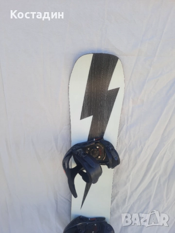 Сноуборд 149см. BURTON CUSTOM EXPERIENCE WIDE  CAMBER с автомати, снимка 2 - Зимни спортове - 52567237