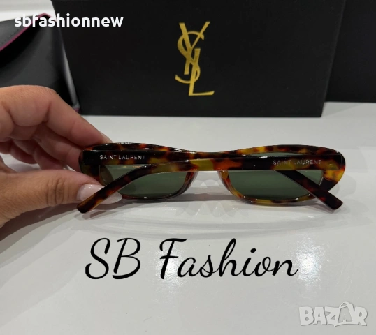 Ysl тигрови очила с лого, снимка 8 - Слънчеви и диоптрични очила - 54100251