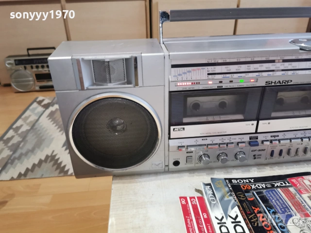 SHARP MADE IN JAPAN-ВНОС SWISS 0404261739LCHERY1, снимка 6 - Радиокасетофони, транзистори - 54091095