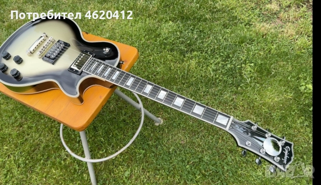 2024 Epiphone Adam Jones 1979 Les Paul Custom Antique Silverburst