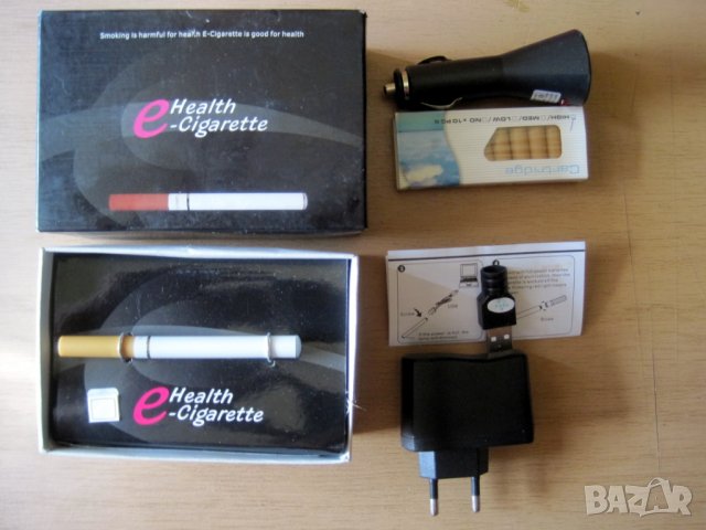 Нова електронна цигара, зарядно, пълнители с безникотинова течност, снимка 4 - Електронни цигари - 30144291