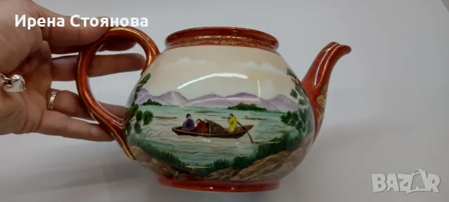 Внушително голям чайник с вместимост 1400 мл, снимка 7 - Антикварни и старинни предмети - 49378001