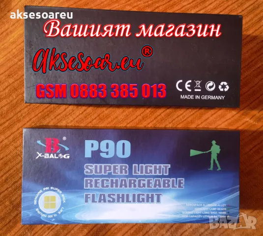 Нов Висококачествен Акумулаторен телескопичен фар с възможност за мащабиране водоустойчив работен , снимка 2 - Аксесоари и консумативи - 48769543