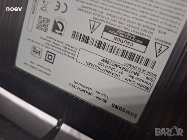 Main Board BN9646786A от Samsung UE43NU7192 AUO, снимка 6 - Части и Платки - 52425319