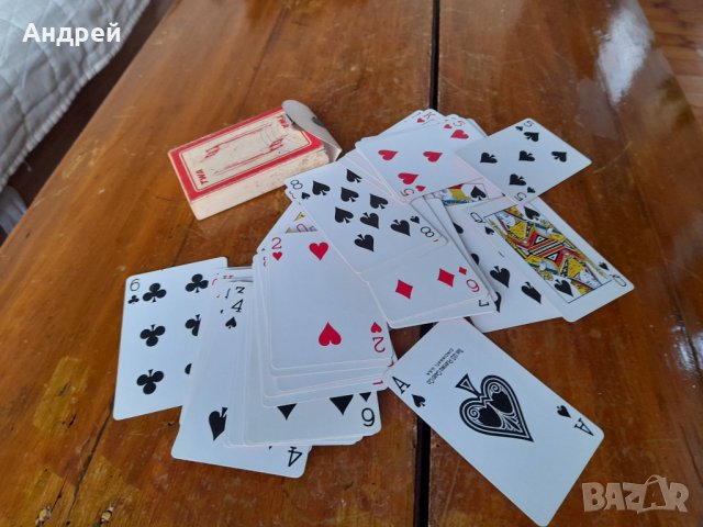 Стари карти за игра TWA, снимка 4 - Други ценни предмети - 42552171