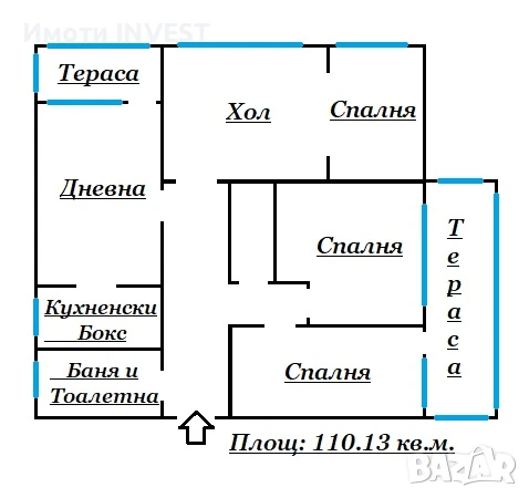 Многостаен Тухлен Апартамент В Идеален Център На Гр. Търговище – 2474, снимка 9 - Апартаменти - 50601958