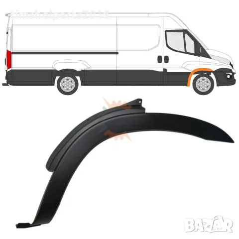 Защитна Лайсна на калник за Iveco Daily след 2014 г - Пасажерска страна