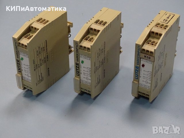 реле Lutze Variocompact Re 3-1-202/1 24V Module Relay, снимка 10 - Резервни части за машини - 37672082