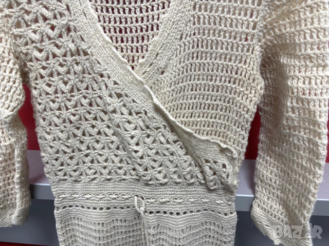 Единствена! Втора няма! Рокля плетена на 1 кука-ръчна изработка, снимка 6 - Рокли - 54080926