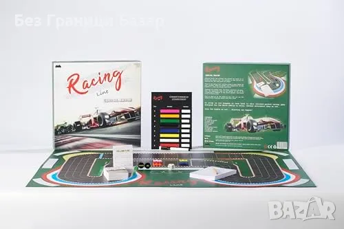 Нова настолна Стратегическа състезателна игра Racing Line – Формула 1, снимка 2 - Настолни игри - 49534063