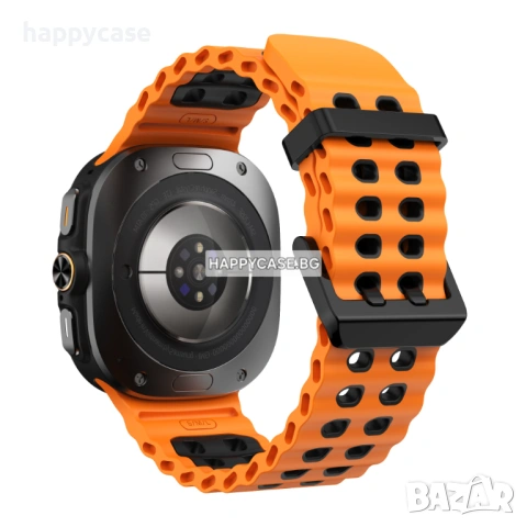 Samsung Galaxy Watch Ultra 47 mm 2025 / 2024 / MARINE Силиконова каишка, снимка 11 - Каишки за часовници - 54358102