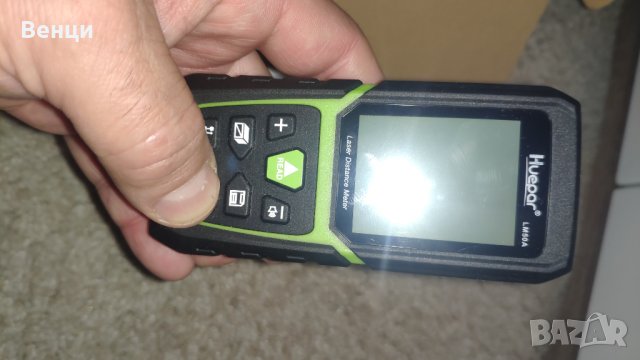 ПрофесионалнаЛазерна ролетка Huepar 330Ft/50M с литиево-йонна батерия, снимка 2 - Измервателни инструменти - 37081667