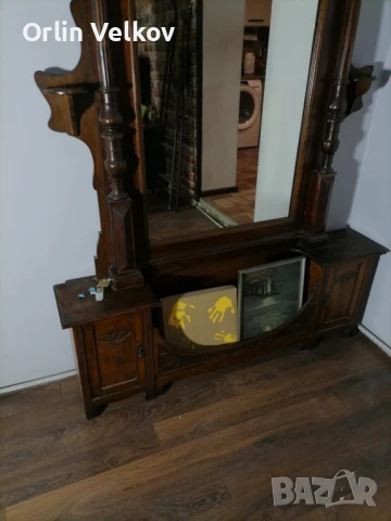 Антично огледало, снимка 2 - Антикварни и старинни предмети - 50966696