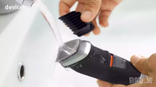 Тример Philips Multigroom MG5740/15, 12 в 1, Работа на батерия до 80 мин, снимка 5 - Тримери - 31392984