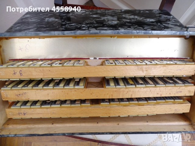 Акордеон Weltmeister – винтидж украса, декор - дом или заведение, снимка 15 - Декорация за дома - 52439608