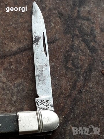 Стар немски мини джобен нож, снимка 6 - Колекции - 31024939