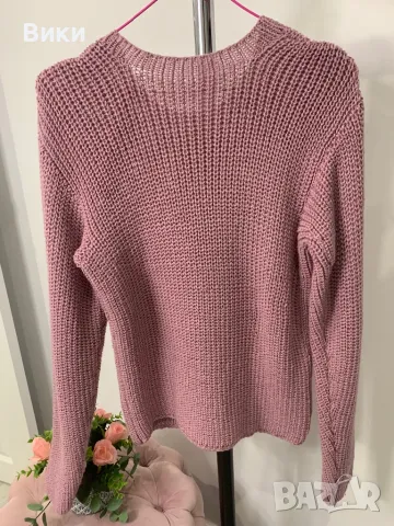 Пуловер ръчно плетен универсален размер, снимка 13 - Блузи с дълъг ръкав и пуловери - 48836285