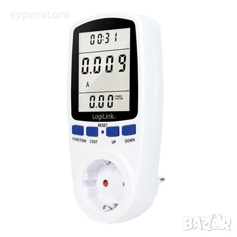 Уред за измерване консумация на тока Logilink EM0003 SS301342