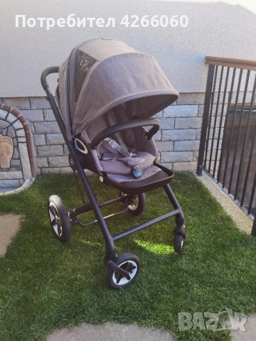 Бебешка количка 3в1 Cybex Talos S Lux+кош Cot S+адаптери+стол за кола Aton M i-size+рефлу легло, снимка 13 - Детски колички - 52497806