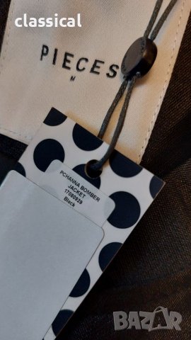 Pieces бомбър яке уголемен размер, снимка 4 - Якета - 37458450