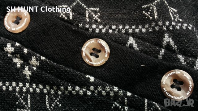 WE NORWEGIANS 100% Merino Wool размер L за лов туризъм свободно време  блуза 100% Мерино вълна - 245, снимка 7 - Блузи - 40879505