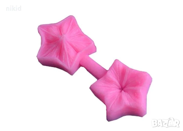 Цвете Хортензия пластмасов резец силиконов молд форма вейнър за фондан глина ръчна изработка крафт , снимка 2 - Форми - 51173435