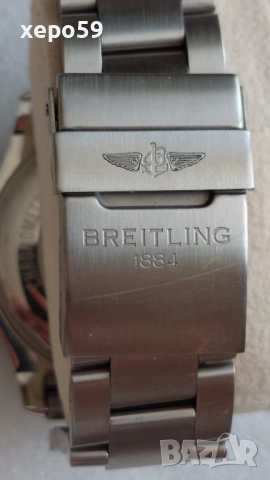 Оригинален Мъжки часовник Breitling Superocean 44 Automatic Blue Dial Men's Watch (Брайтлинг 44мм.), снимка 6 - Мъжки - 52217856