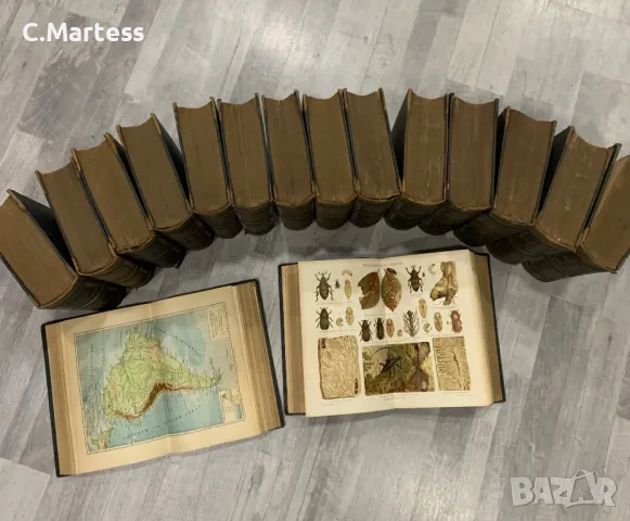  Енциклопедия  Meyers Konversations-Lexikon 1885 / 1890, снимка 10 - Енциклопедии, справочници - 48577079