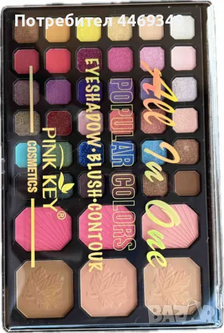 Различни палитри с гримове , снимка 5 - Козметика за лице - 50239749