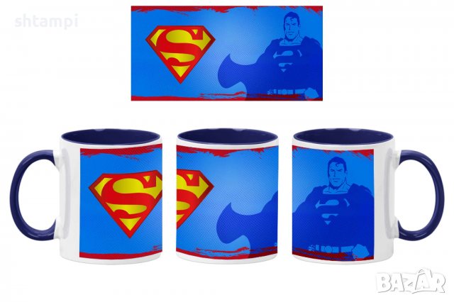 Чаша DC Superman 02,Керамична Чаша, Кафе Чай, Игра,Изненада,Подарък,Повод,Празник,Рожден Ден, снимка 3 - Чаши - 38512401