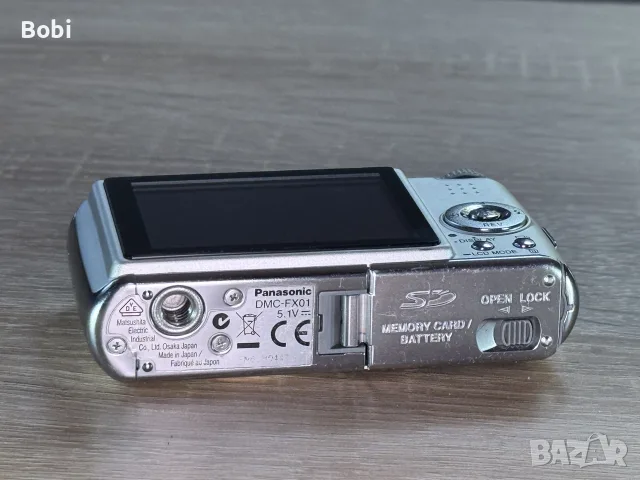 Panasonic LUMIX DMC-FX01 Y2K, снимка 6 - Фотоапарати - 55886206