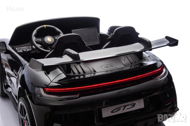 Акумулаторна Двуместна КОЛА Porsche 911 2026,GT3,24V14AH, снимка 7 - Детски велосипеди, триколки и коли - 37661893
