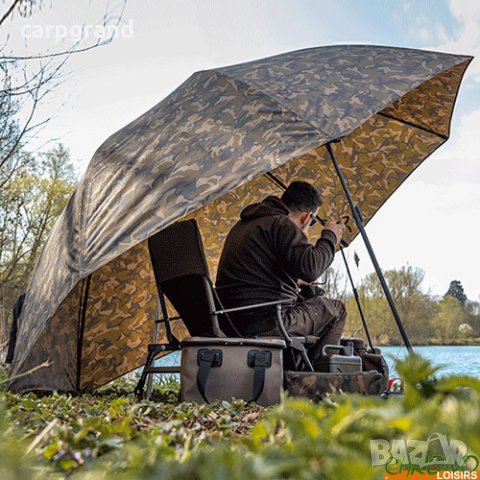 Fox 60ins Camo Brolly чадър, снимка 4 - Екипировка - 32089612