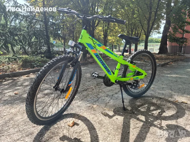 Колело 24 цола Gerald Omega 18 скорости - запазено, снимка 4 - Велосипеди - 55874330