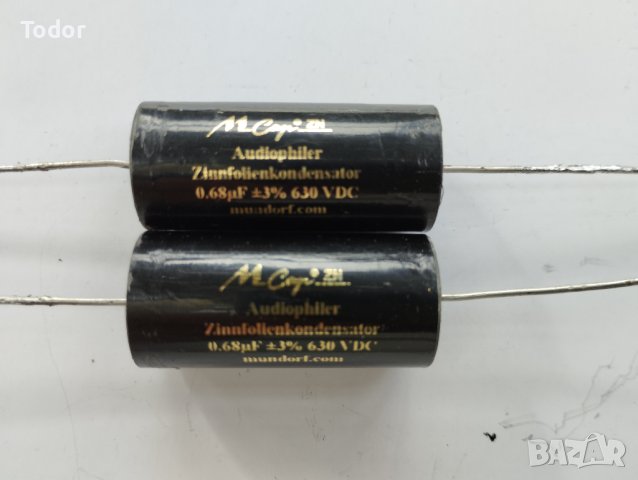 Mundorf бобини кондензатори и резистори, снимка 1 - Друга електроника - 42619604