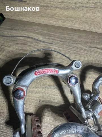 Шосейни спирачки от ретро велосипеди 30 лв комплекта може и цена на едро, снимка 1